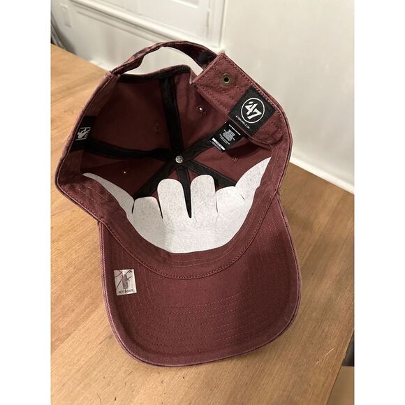 Brooklyn Nets '47 Brand Clean Up Strap Back Hat Cap NEW NBA Cheetah Print - Picture 5 of 5